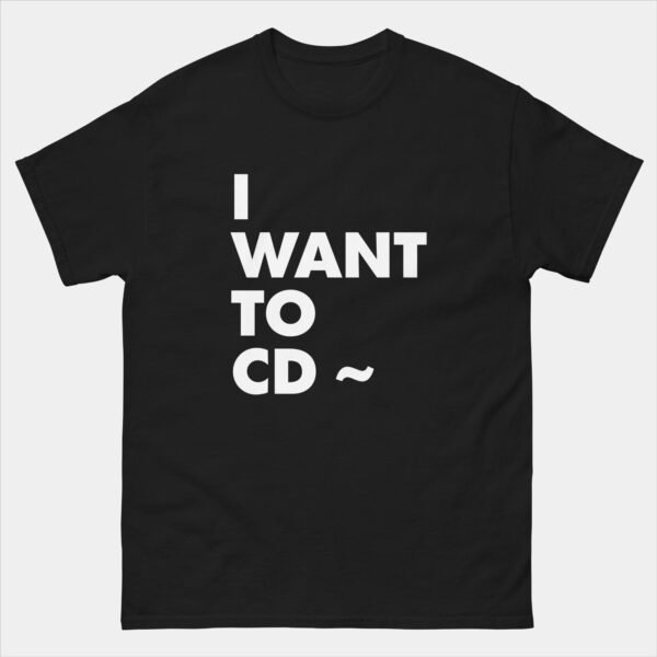 I Want To Go Home T-Shirt - Funny IT Linux Command Joke Tee