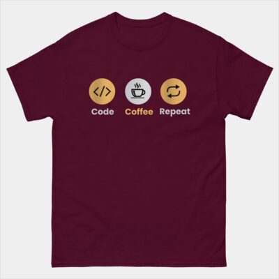 Code Coffee Repeat T-Shirt