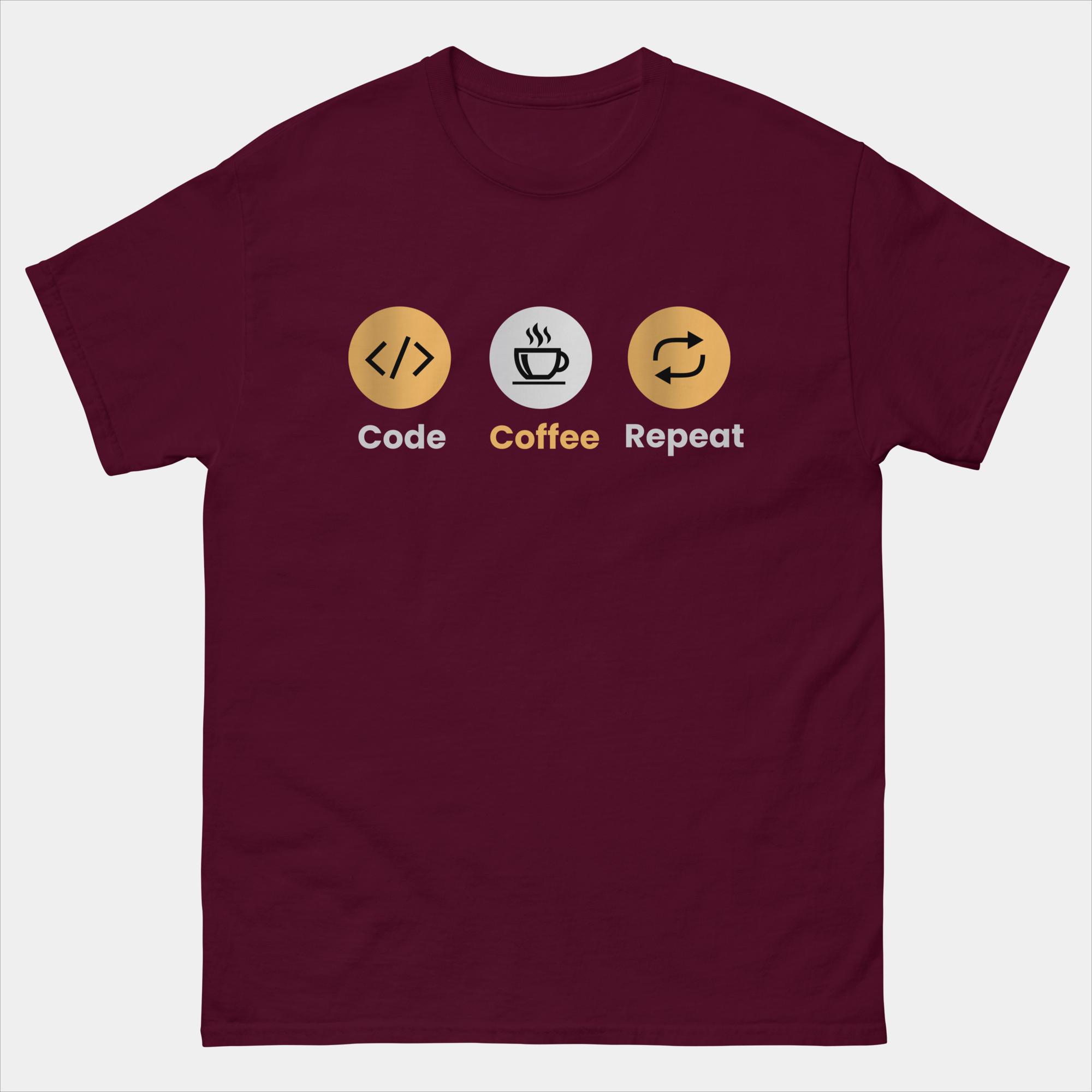 Code Coffee Repeat T-Shirt