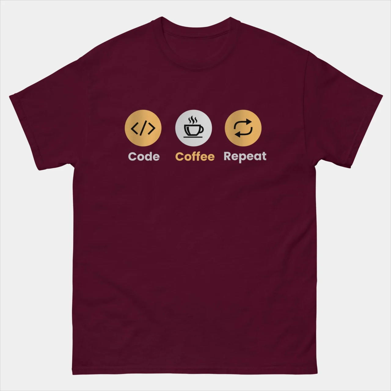 Code Coffee Repeat T-Shirt