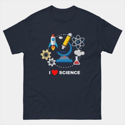 I Heart Science Funny Science T-Shirt