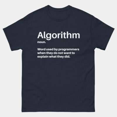 Funny Algorithm Definition T-Shirt