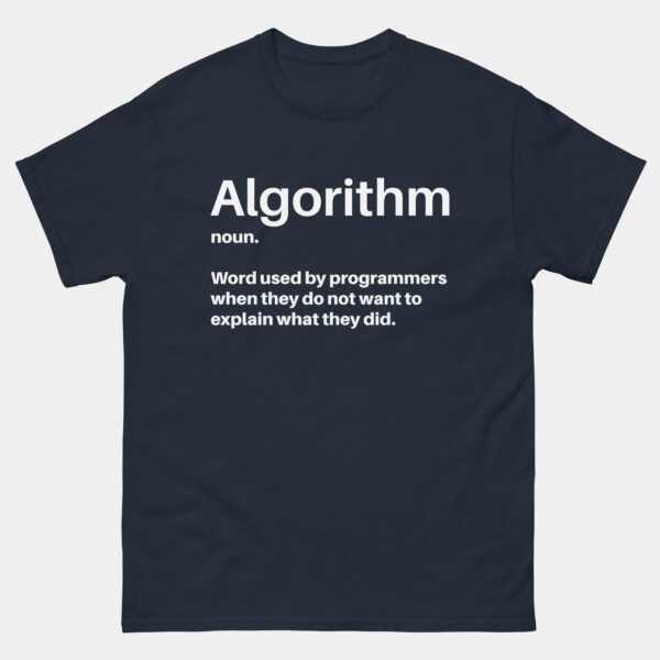 Funny Algorithm Definition T-Shirt