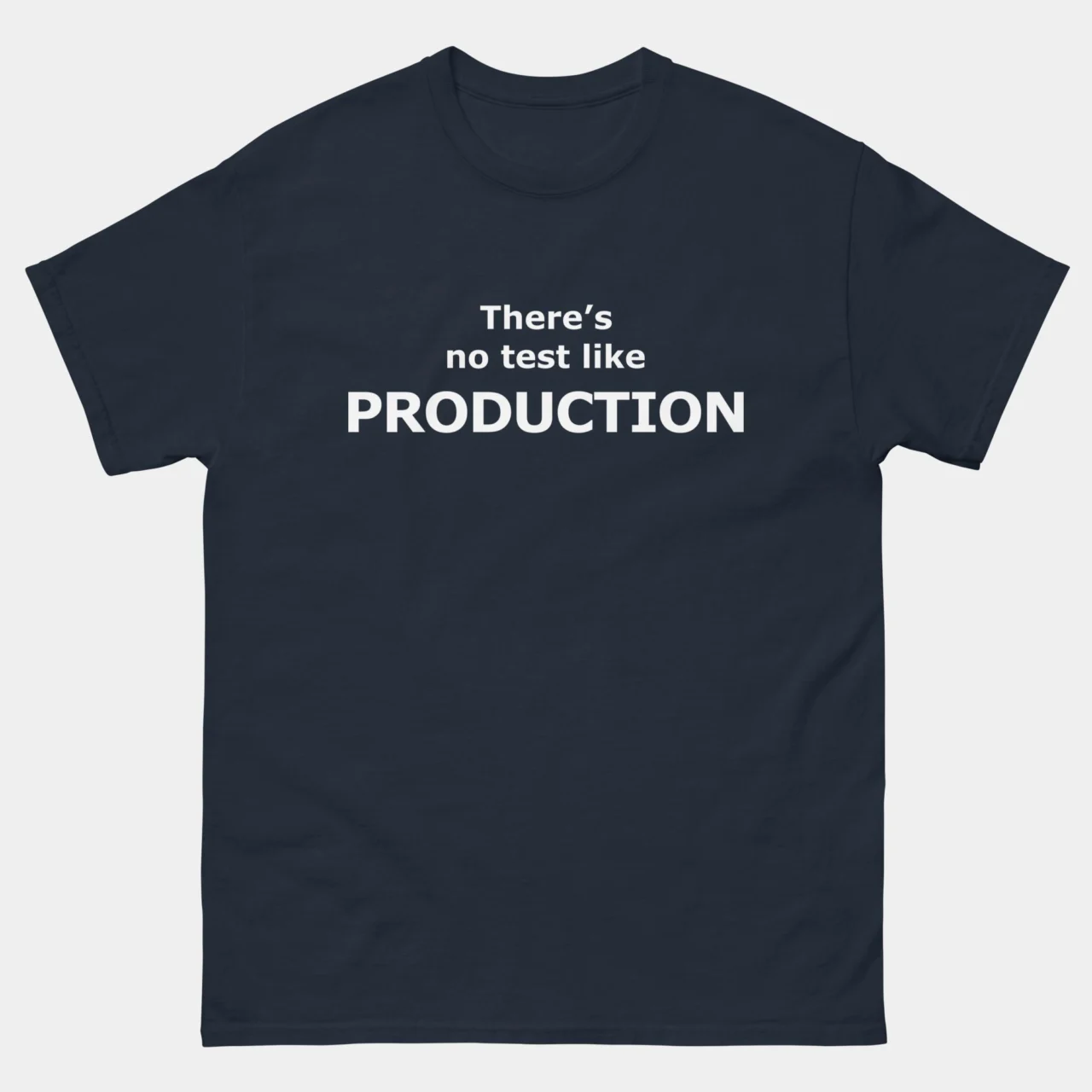 There's No Test Like Production T-Shirt