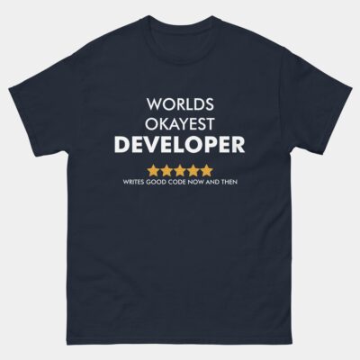 World's Okayest Developer T-Shirt