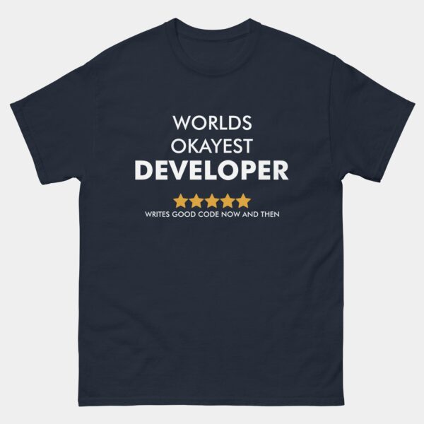 World's Okayest Developer T-Shirt