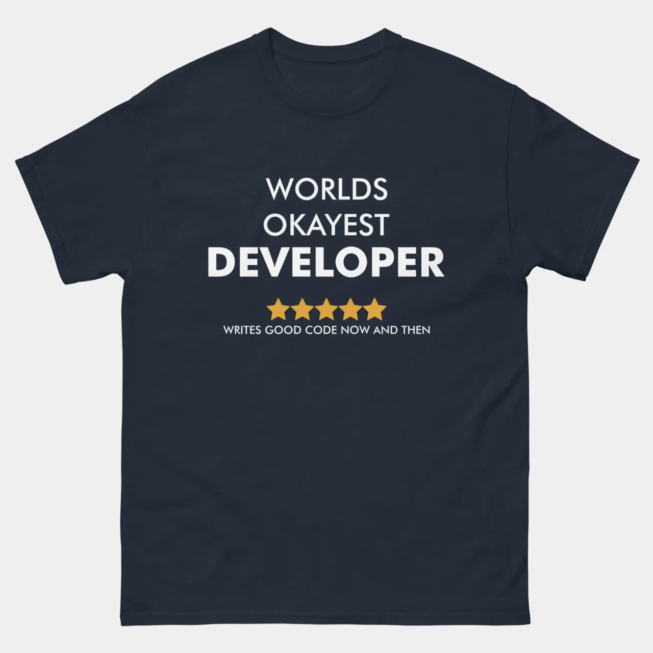 World's Okayest Developer T-Shirt