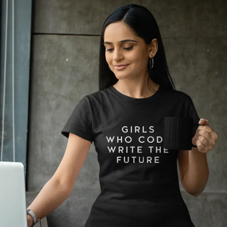 Women in Tech T-Shirts | TechGeeksApparel