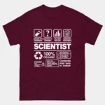 Scientist T-Shirt - Funny Science Shirt - Researcher Gift - Lab Life Tee - Chemistry Shirt - Science Lover Gift - Geeky Scientist Tee