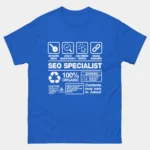 SEO Specialist T-Shirt - Funny SEO Shirt - Digital Marketing Gift - Keyword Optimization Humor Tee - Search Engine Marketing Shirt