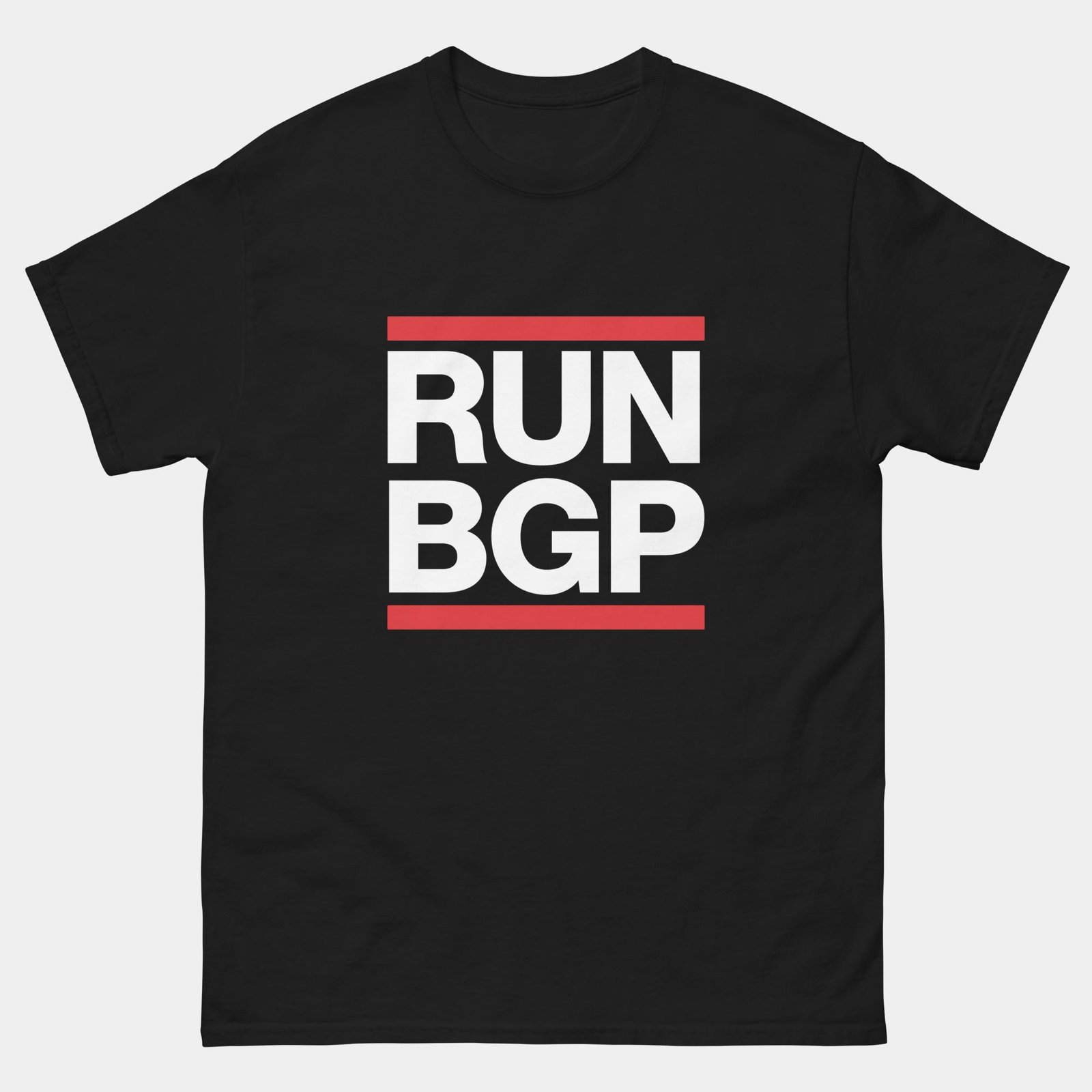 Run BGP Funny Network Engineer T-Shirt - Networking Joke Tee - IT Professional Shirt Gift - SysAdmin Nerd Apparel