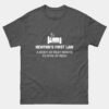 Newtons 1st Law Funny Physics T-Shirt - A Body at Rest Wants to Stay at Rest - Sleep Lover Shirt - Science Nerd Gift - STEM Humor Tee