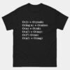 Alternative Big O Notation T-Shirt - Funny Algorithm Complexity Shirt - Computer Science Coding Humor Tee