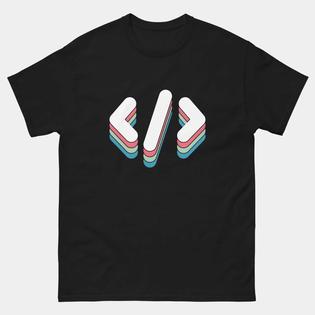 Retro Code T-Shirt - Vintage Style Programmer Shirt - Software Developer Throwback Tee - Coding 80s Aesthetic T-Shirt