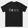 Eat Sleep Code Repeat T-Shirt - Funny Programmer Shirt - Coding Life Developer Gift - Software Engineer Humor Tee