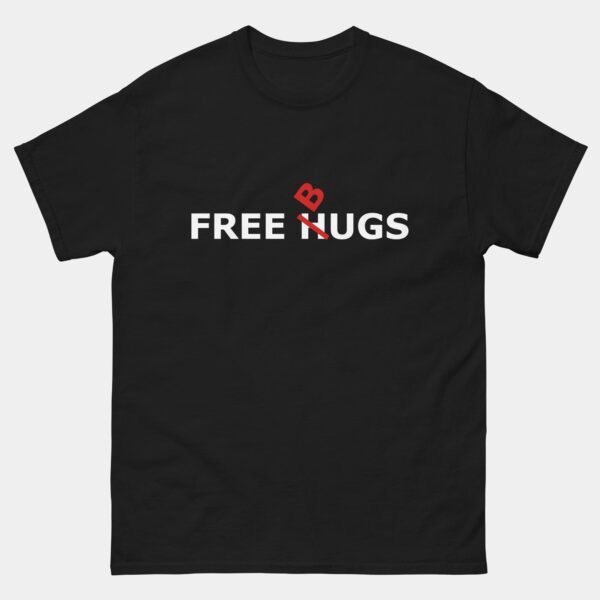 Free Bugs Not Hugs T-Shirt - Funny Coder Debugging Shirt - Programmer Developer Nerd Tee - Software Engineer Joke Gift