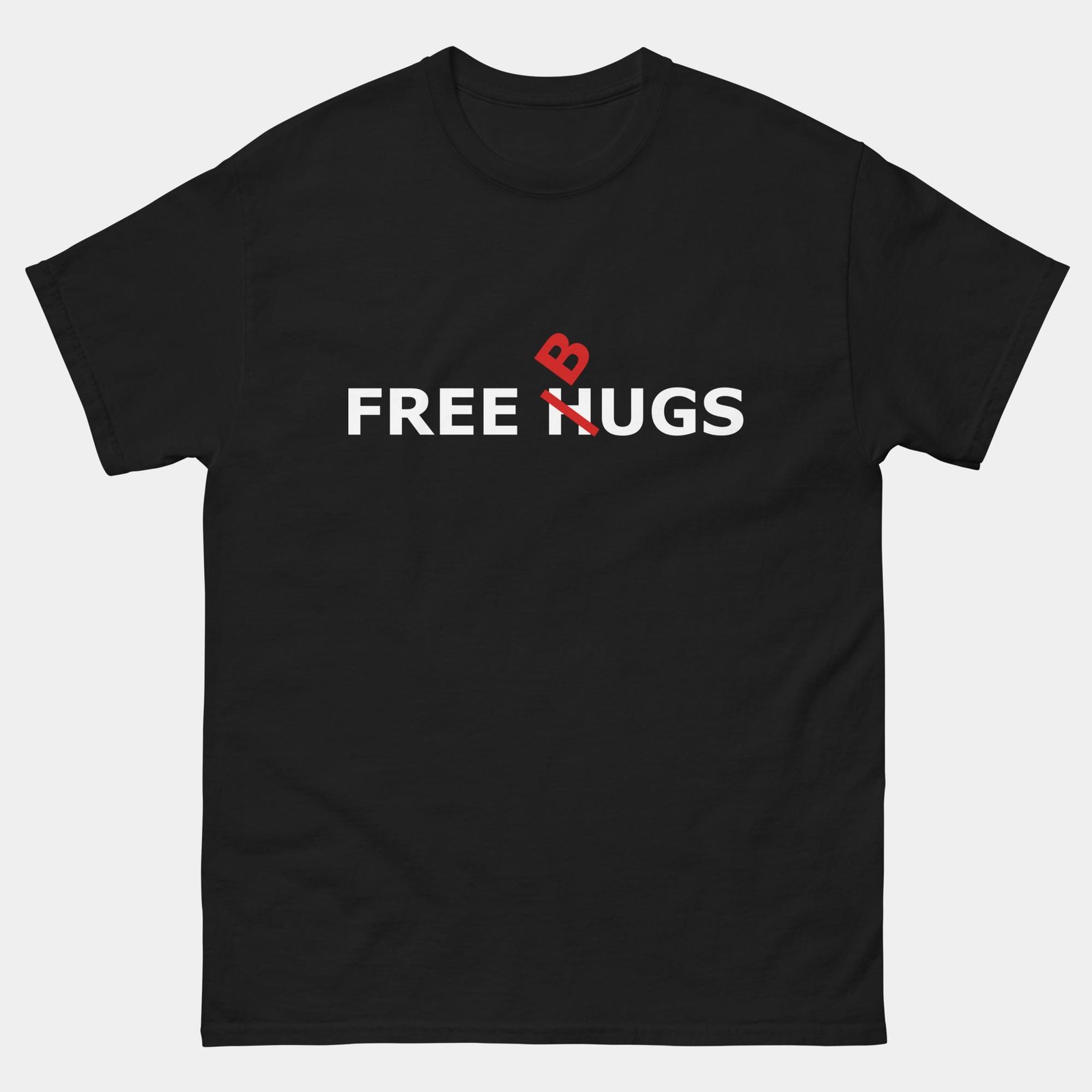 Free Bugs Not Hugs T-Shirt - Funny Coder Debugging Shirt - Programmer Developer Nerd Tee - Software Engineer Joke Gift