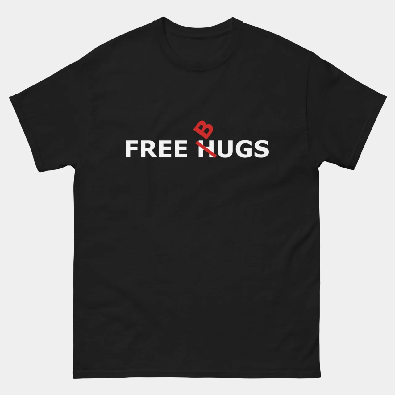 Free Bugs Not Hugs T-Shirt - Funny Coder Debugging Shirt - Programmer Developer Nerd Tee - Software Engineer Joke Gift
