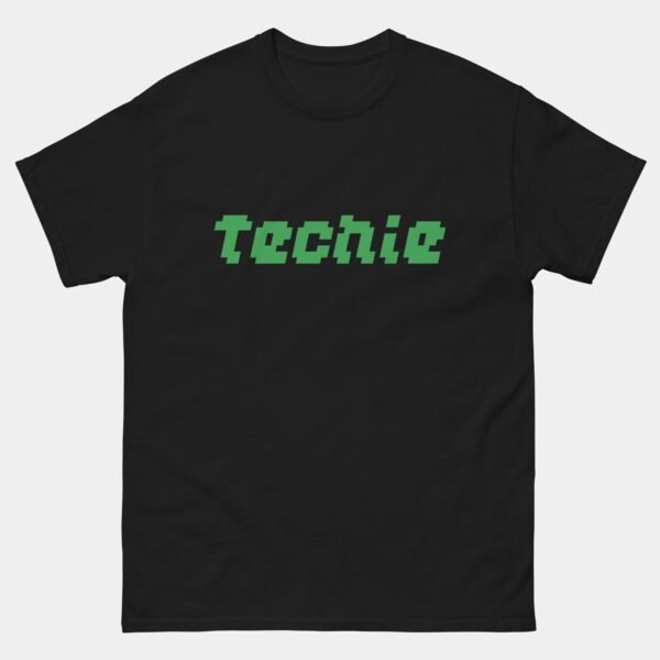 Techie T-Shirt - Geeky Computer Science Shirt - Nerdy Tech Enthusiast Tee - Funny STEM Gift for IT Professionals