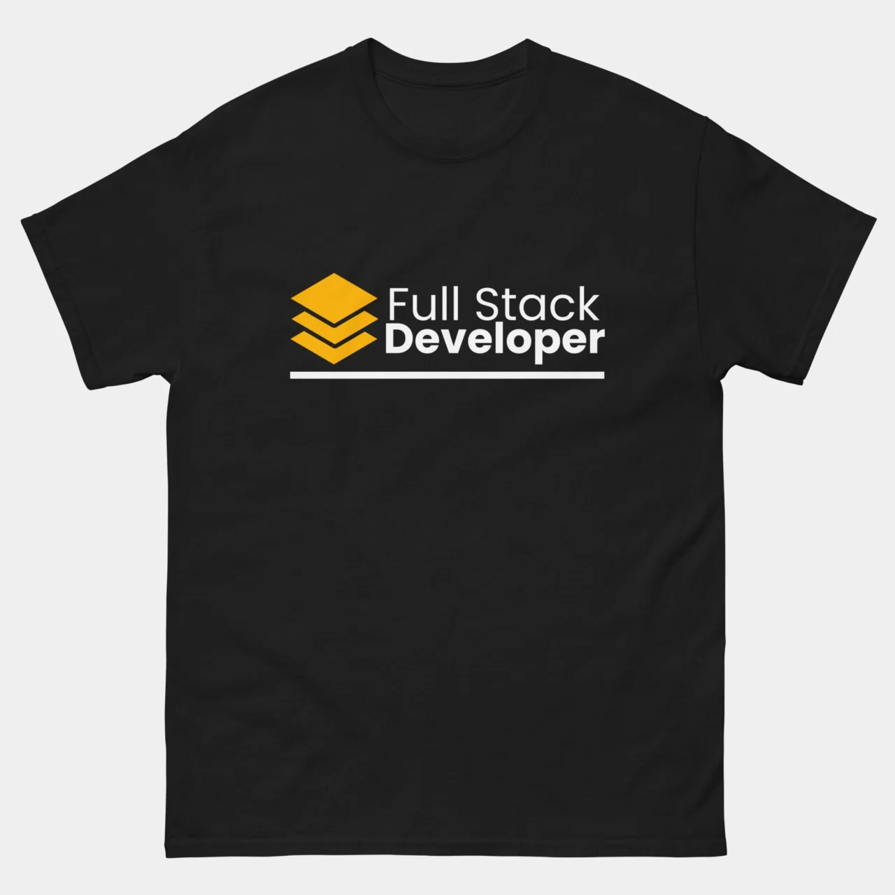 Full Stack Developer T-Shirt - Software Engineer Funny Coding Shirt - Frontend Backend Programmer Tee - Dev Life Apparel