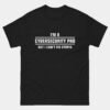 Im A Cybersecurity Pro But I Cant Fix Stupid T-Shirt - Funny Hacker Shirt - Cyber Security Tech Humor Tee - IT Admin Gift