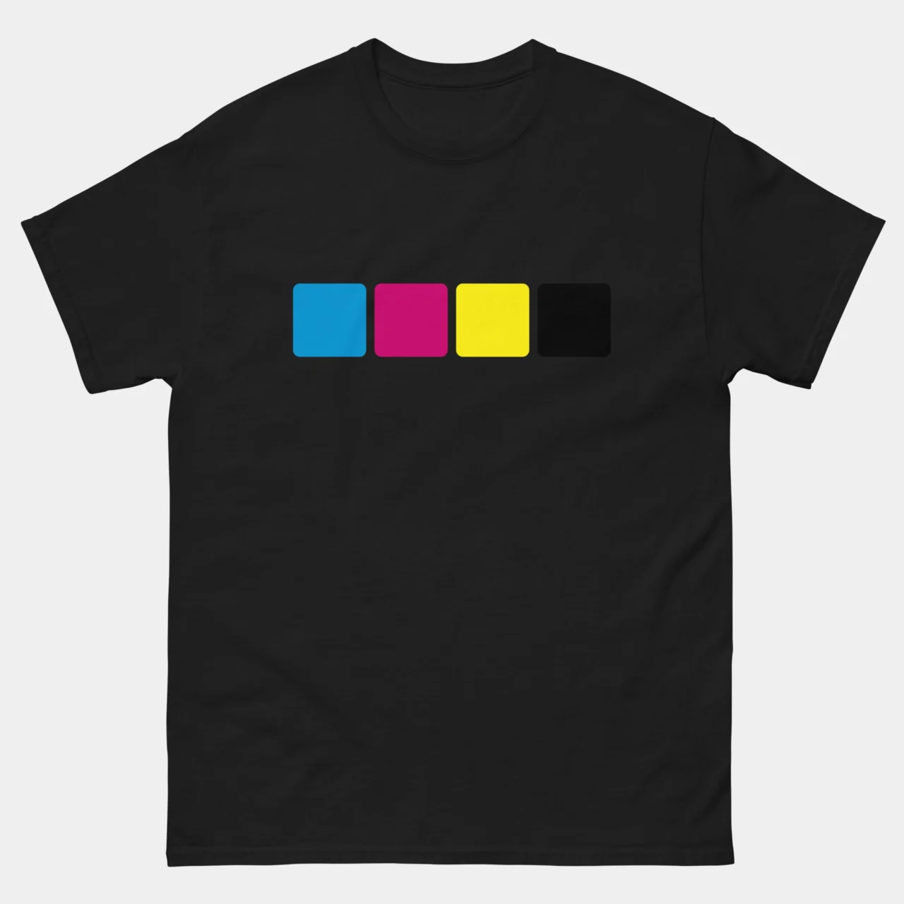 CMYK T-Shirt - Cyan Magenta Yellow Key Shirt - Graphic Designer Color Model Tee - Print Design Nerd Apparel