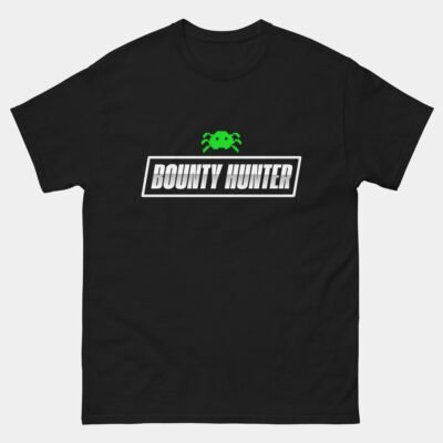 Bug Bounty Hunter T-Shirt - Ethical Hacker Shirt - Cybersecurity Coder Tee - Hacker Life Vulnerability Finder Gift