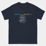 Function Repeat Eat Sleep Code Repeat T-Shirt - Funny Programmer Coding Shirt - Software Developer Life Humor Tee