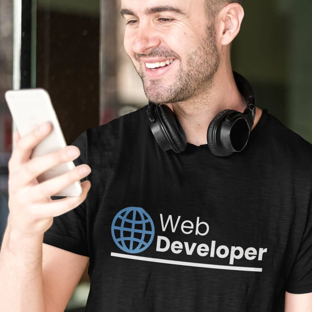 Web Developer T-Shirt – Web Development Shirt – Software Engineer HTML CSS JavaScript Dev Tee – Frontend Backend Full Stack Shirt