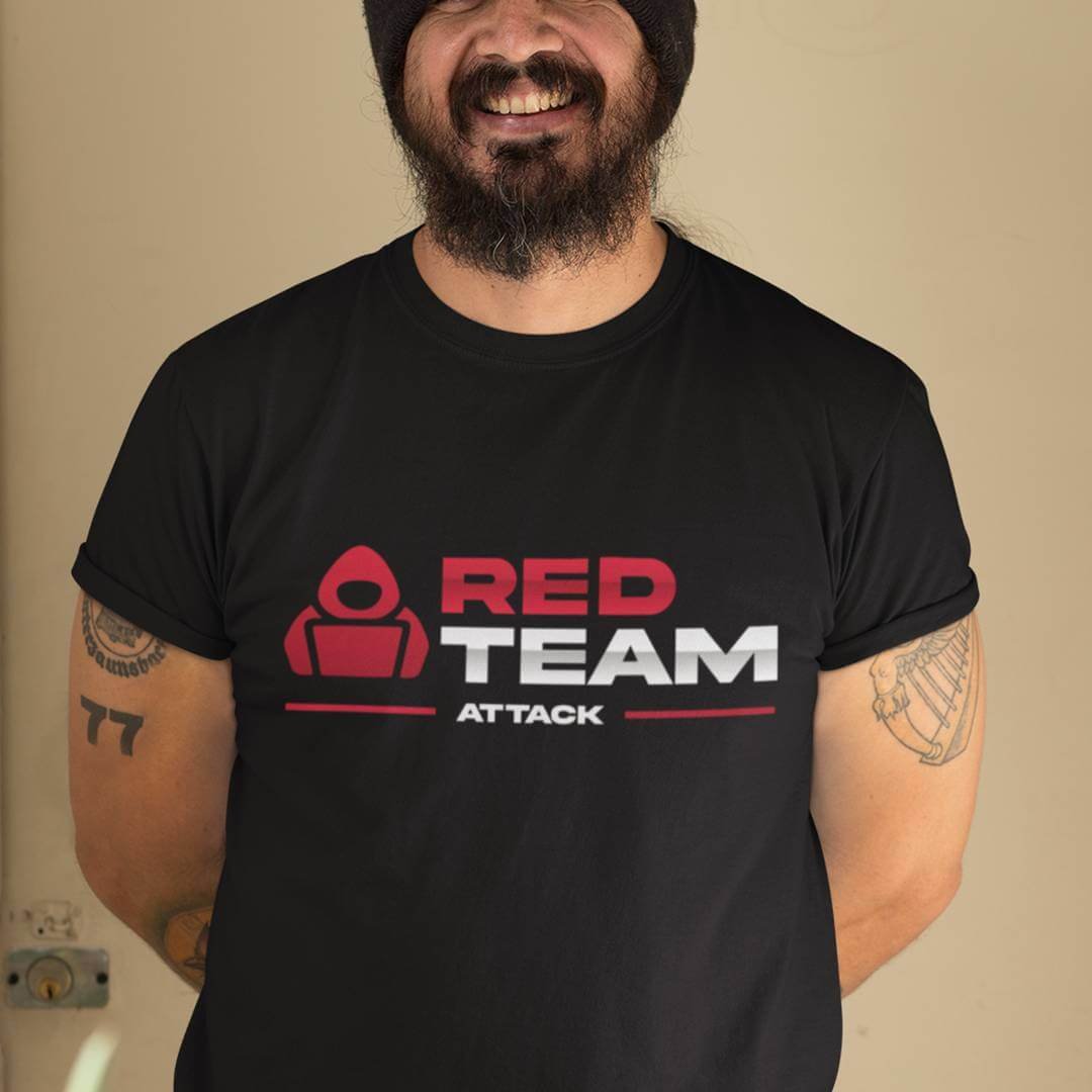 Red Team Attack Cybersecurity T-Shirt – Ethical Hacker Shirt