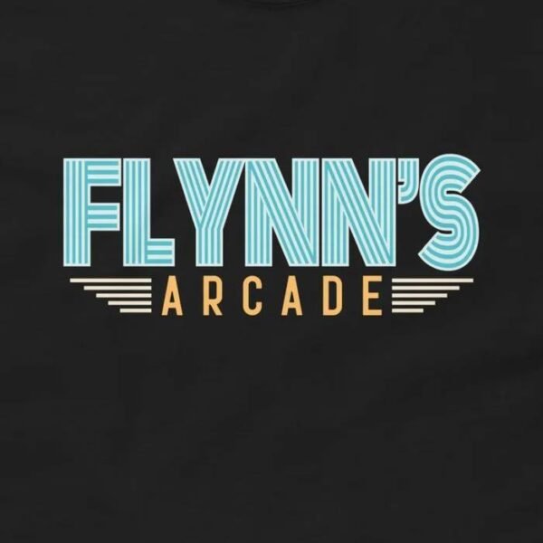 Flynns Arcade T-Shirt - Retro 80s Movie Inspired Shirt Design