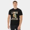 Linux Born To Be Root Not To Reboot T-Shirt – Funny GNU Linux Admin Shirt tech geek