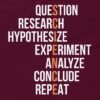 Science Method T-Shirt Design