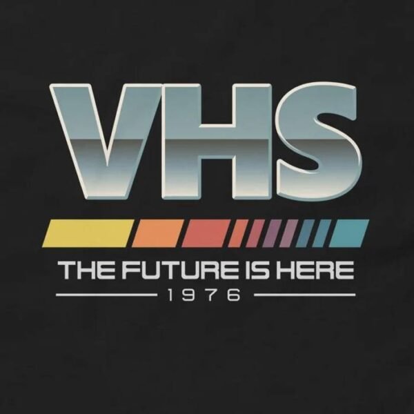 VHS The Future is Here 1976 T-Shirt - Retro Vintage VHS Cassette Tape Shirt Design