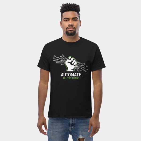 Automate All The Things Shirt - Funny Programming T-Shirt Tech Geek