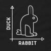 Duck Rabbit Coordinate Axis T-Shirt - Funny Math Physics Optical Illusion Shirt Design