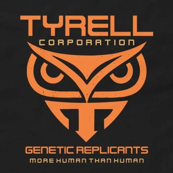 Tyrell Corporation T-Shirt - Genetic Replicants More Human Than Human Sci-Fi Movie Tee Design