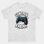 Control Freak Video Game T-Shirt - Funny Gamer Tee for Console and PC Players