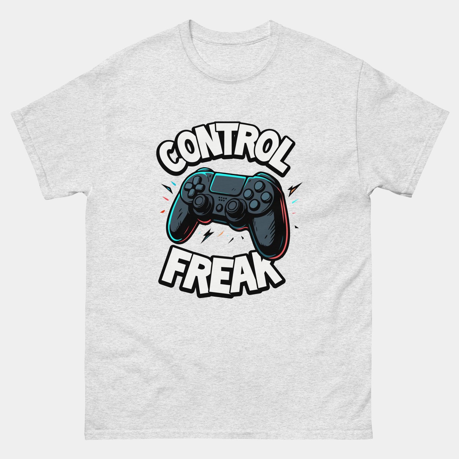 Control Freak Video Game T-Shirt - Funny Gamer Tee for Console and PC Players