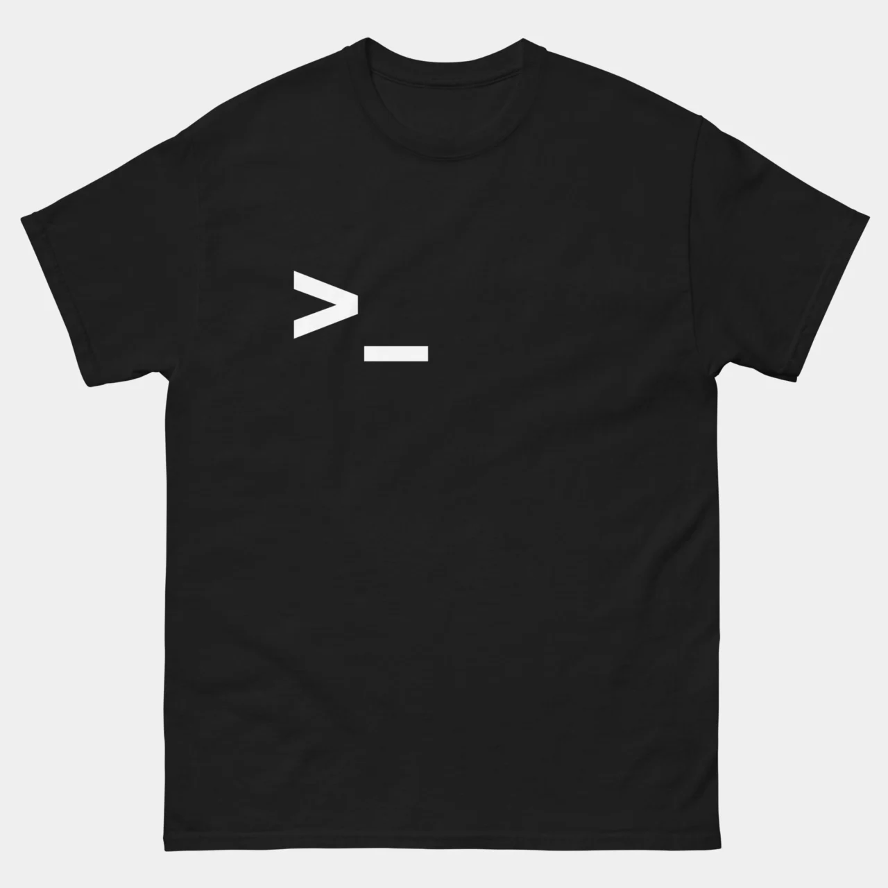 Terminal Command Prompt T-Shirt - Unix Shell Command Line Prompt Coding Shirt
