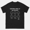 Emotional Range Of An Engineer Shirt - Funny Engineering T-Shirt