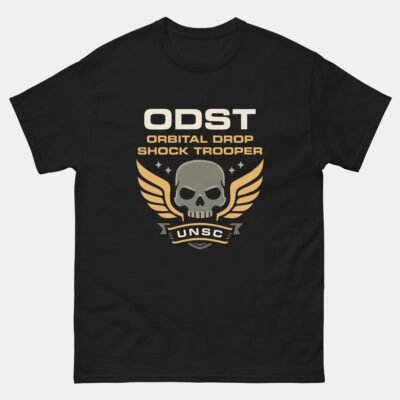 Orbital Drop Shock Trooper ODST T-Shirt - Sci-Fi Military Gaming Shirt