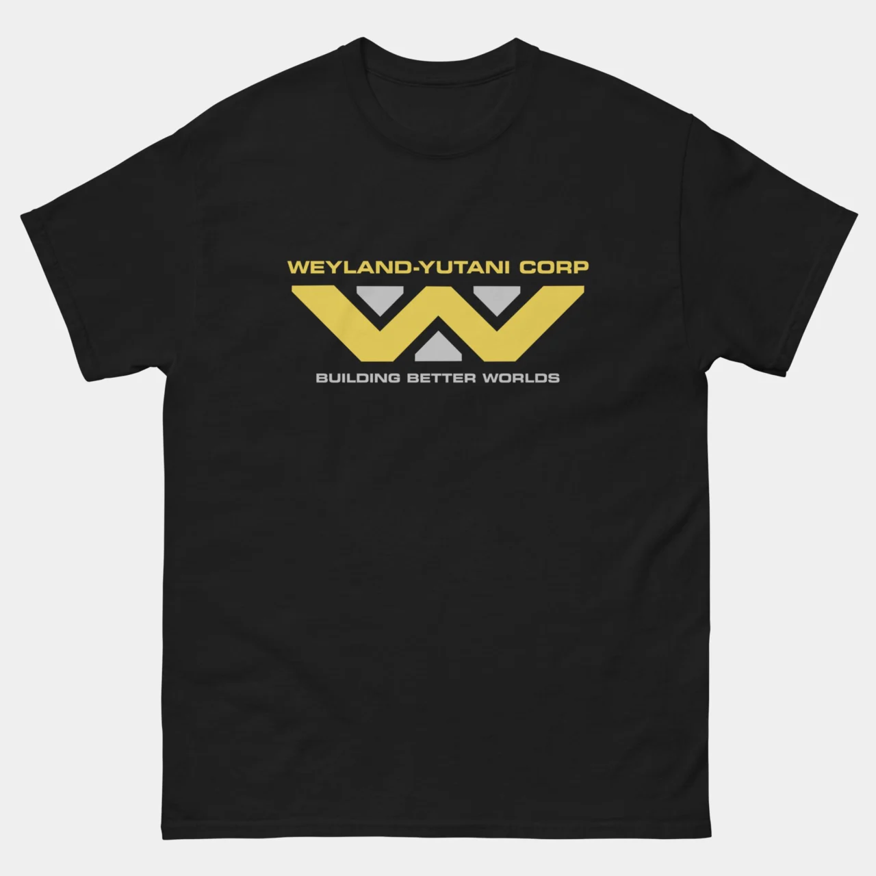 Weyland Yutani Corp T-Shirt - Building Better Worlds Sci-Fi Company Tee