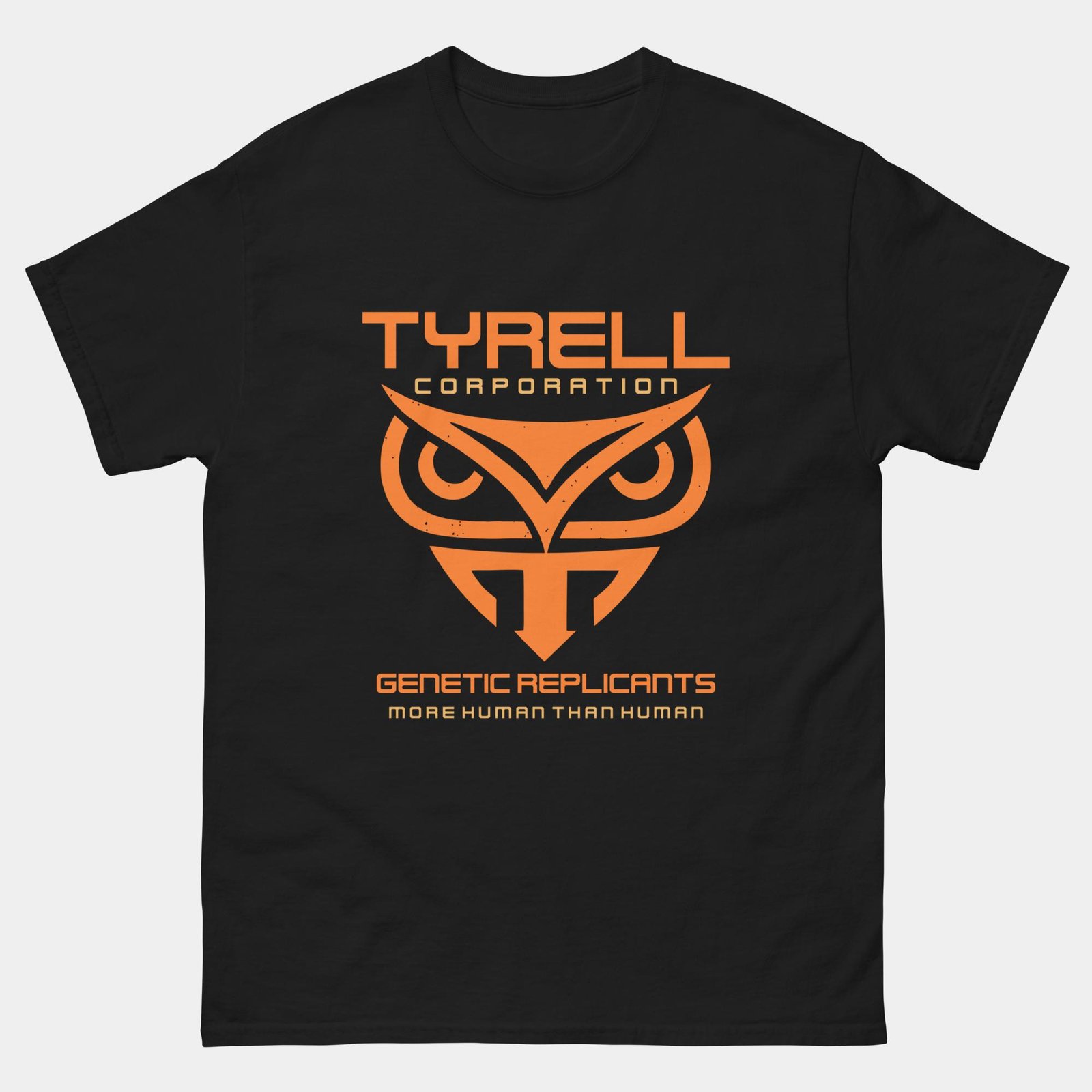 Tyrell Corporation T-Shirt - Genetic Replicants More Human Than Human Sci-Fi Movie Tee