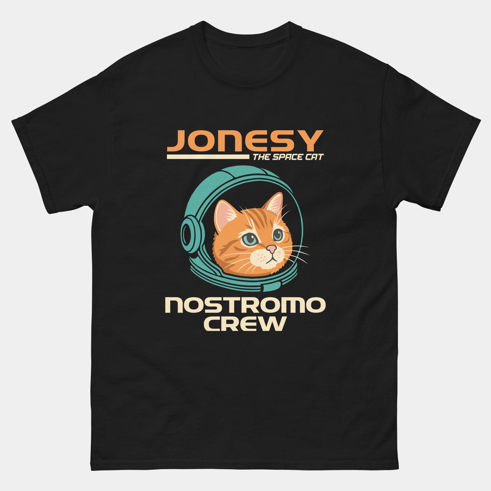 Jonesy the Space Cat T-Shirt - Nostromo Crew Cat