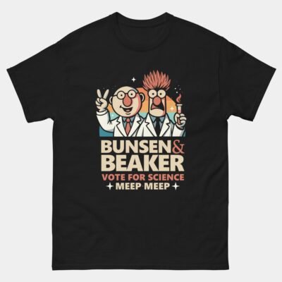 Bunsen and Beaker Vote for Science T-Shirt