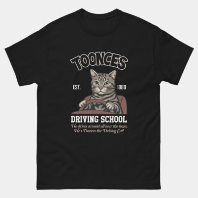 Toonces Driving School T-Shirt