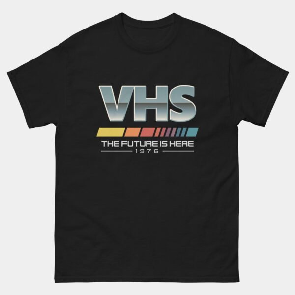 VHS The Future is Here 1976 T-Shirt - Retro Vintage VHS Cassette Tape Shirt