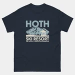 Hoth Ski Resort T-Shirt - Galaxy’s Winter Wonderland Sci-Fi Snow Planet Tee