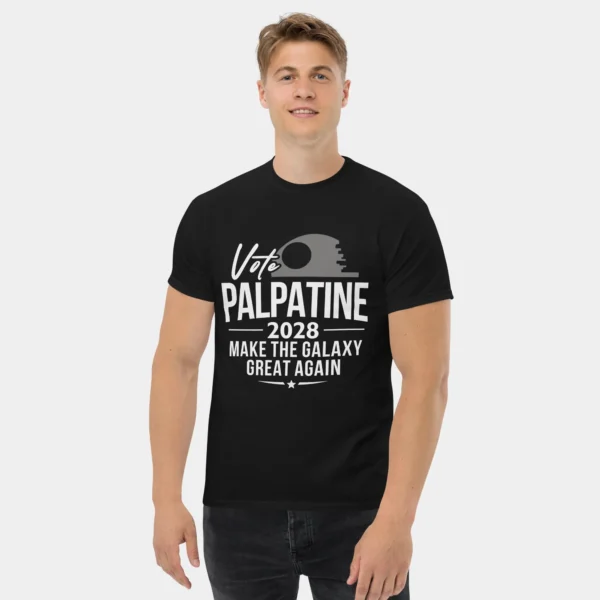 Vote Palpatine 2028 T-Shirt - Make the Galaxy Great Again Tech Geek